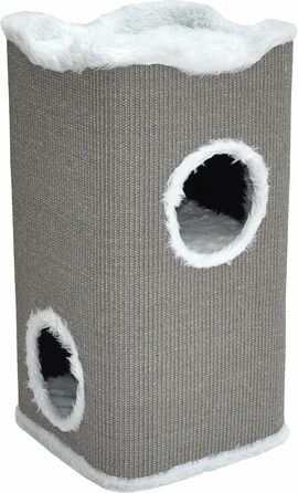 Котячий будиночок Nanook Toni: кігтеточка, будиночок, лежанка для котів, 74 см, міцний та стабільний