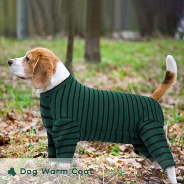 Теплий зимовий пуловер для собак з флісу (зелений, L)