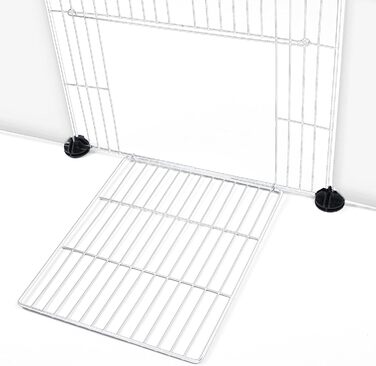 Клітка-вольєр для кроликів, морських свинок, дрібних тварин, 145x75x48 см, з дверцятами