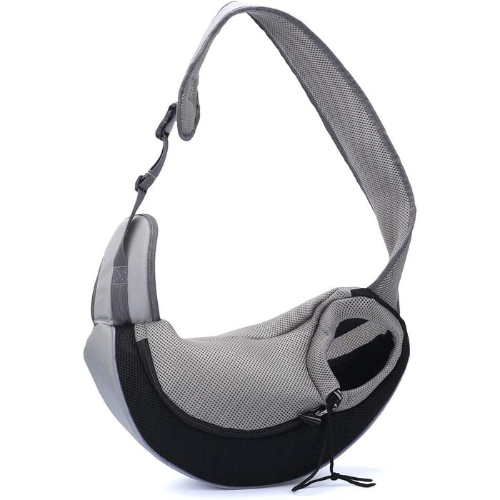 PETEMOO переносна сумка-переноска для собак та котів, чорна (до 2.5 кг)