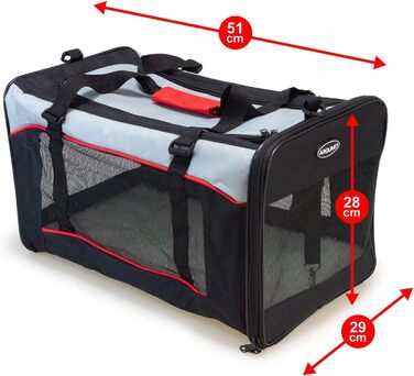 Переноска для тварин Arquivet Delu XL 51x29x28 см, пластикова