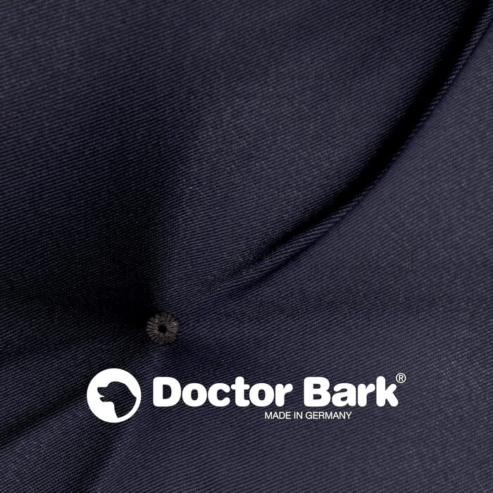 Ортопедична лежанка для собак Doctor Bark Urban - 80x60 см, Королівський блакитний, Made in Germany