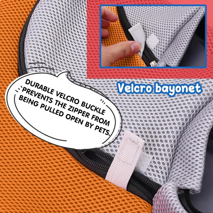 PETCUTE Сумка-переноска для собак та котів, чорна, до 4 кг, дихаюча, з поводком