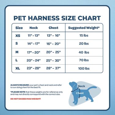 Регульована шлейка для собак Voyager Von Best Pet Supplies з 3M-рефлектором, подвійне кріплення, проти ривків, червона
