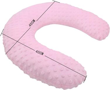 Подушка U-подібної форми для котів та собак, анатомічна подушка для підтримки шиї, м'яка та комфортна, сіра