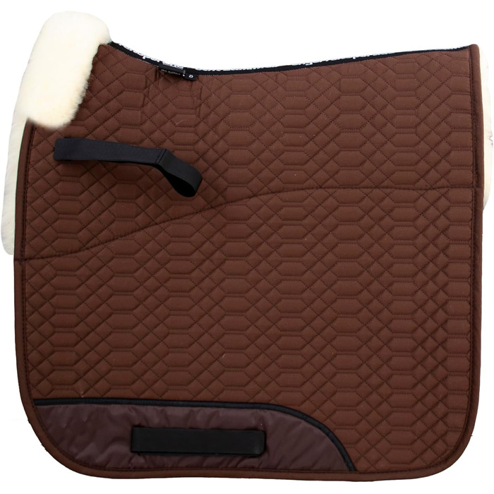 Підкова Engel Reitsport для виїздової їзди з овечкою, сіра, середньої м'якості | Підкова для коней