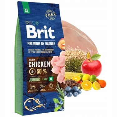 Сухий корм для собак Brit Karma з куркою, 15 кг