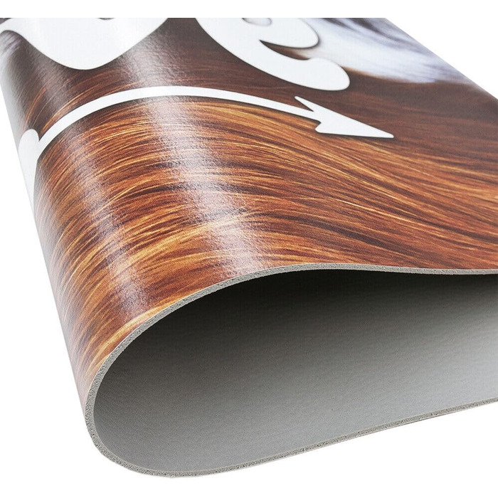 Гумова килимок Emmevi 50x70 см для миски, захист від бруду, неслизький, для собак та котів