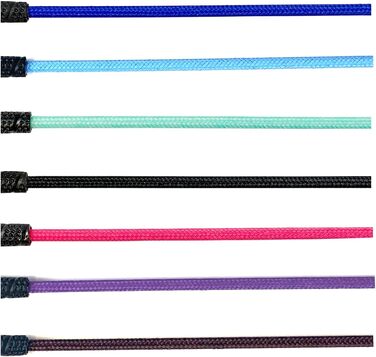 Братка для коней: гумова батаска, 120 см, рожева. Ідеально для їзди верхи та бодіворку.