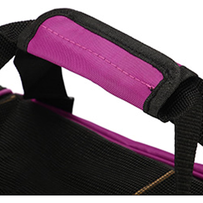 Сумка-переноска для тварин, фіолетова: зручна, легка, дихаюча для собак та котів