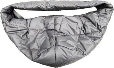 Сумка-переноска для собак та котів CYBERNOVA, 1-7 кг, тепла та вітронепроникна, з кишенею