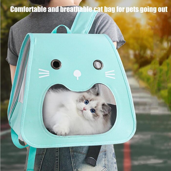 Транспортна переноска для собак та котів | Складана переноска для тварин з великою місткістю