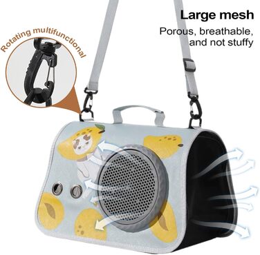 Транспортна сумка для тварин, переноска для котів, для подорожей та активного відпочинку