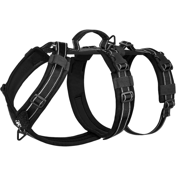 Нашийник для собак OneTigris HOUNDLOCK тактичний, чорний, M (14-27 кг)