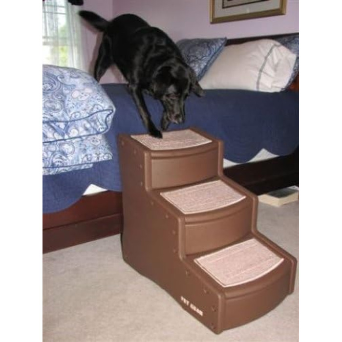 Сходи для тварин Pet Gear Easy Step III, 3 рівні, знімний і праний килимовий покрив, для котів і собак до 68 кг, 6 кольорів