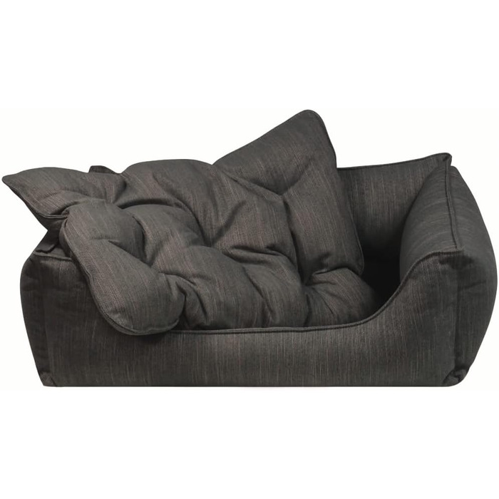 Лягушко для собак Eco Dog Erde, XL: знімний, зручний, міцний, для здоров'я суглобів, чорний, Made in Germany