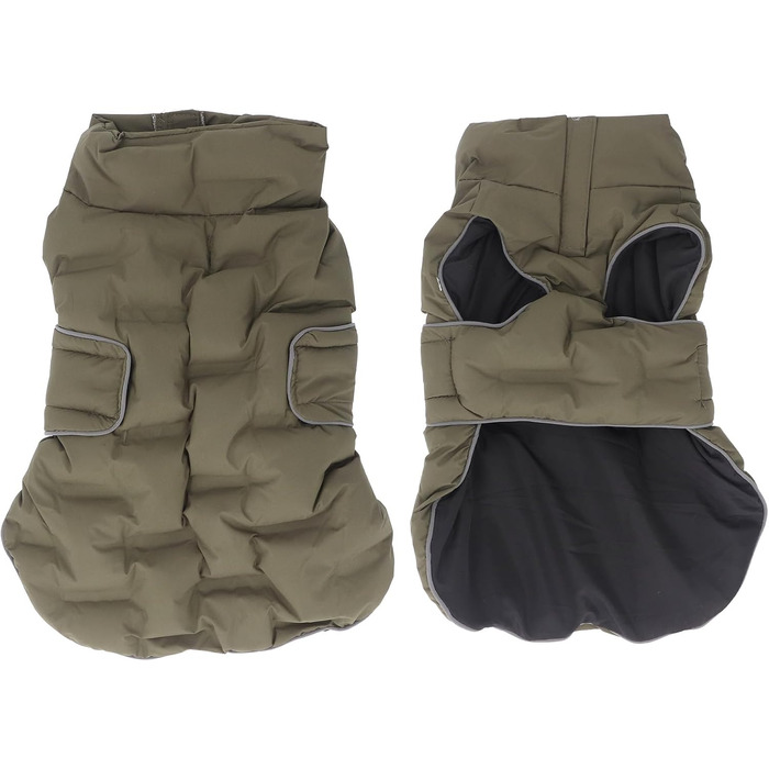 Водонепроникний зимовий одяг для собак: тепла куртка та жилет для великих собак (L)