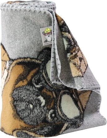 М'яка ковдра для домашніх тварин Luxus 150x100 см – Кашемір/Штучне хутро, для собак та котів, стильна та миюча