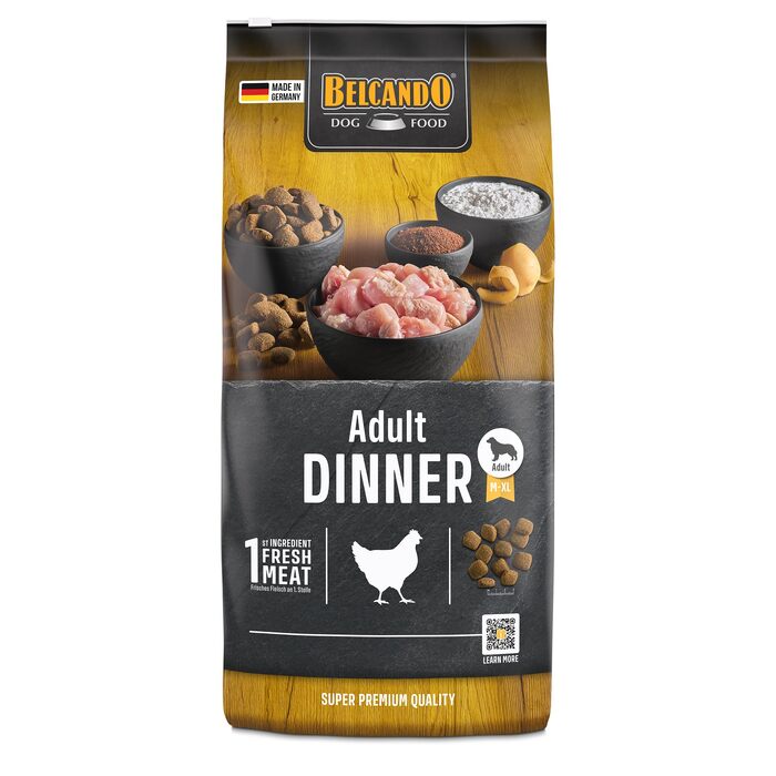 Сухий корм для дорослих собак усіх порід BELCANDO Adult Dinner, 12.5 кг