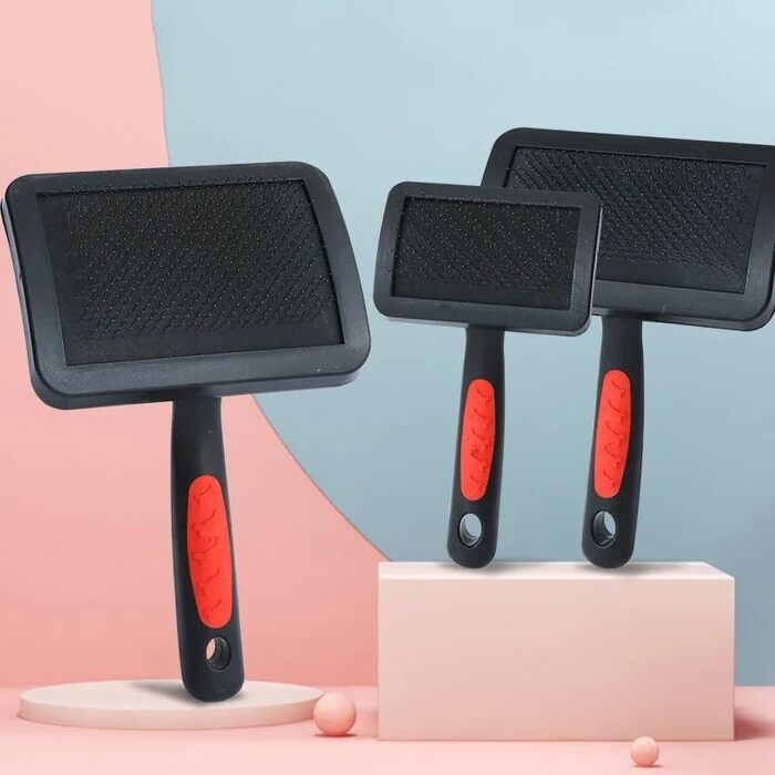 Бурштук для догляду за шерстю котів з довгим хутром, щітка для собак і котів, гребінець для котів, щітка для догляду за тваринами, для кошенят, кроликів, інструмент для видалення шерсті, масажна чистка, для собак і котів