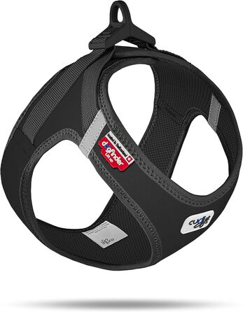 Шлейка для собак Curli Clasp Softshell (S, Чорний)