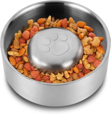 Миска для собак Slow Feeder з гелю, запобігає ковтання, великі миски для собак, аксесуари для собак, покращує травлення