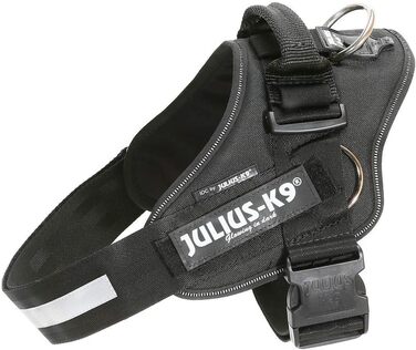 Шлея Julius-K9 IDC з боковими кільцями, розмір 3XL/4, чорна