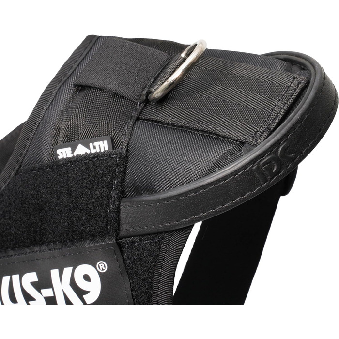 Шлея Julius-K9 IDC Stealth, розмір XL/2, чорна, для собак