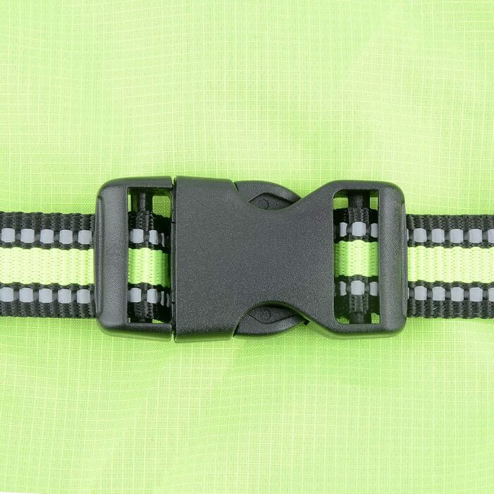 Водонепроникний дощовик для собак середніх та великих порід Zunea, відбиваючий, легкий, вітронепроникний, з сіткою всередині, захист від дощу, для прогулянок на відкритому повітрі, зелений, 3XL