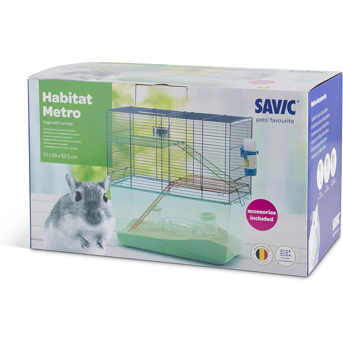 Будиночок для гризунів Nagerheim Habitat 52×26×52,5 см