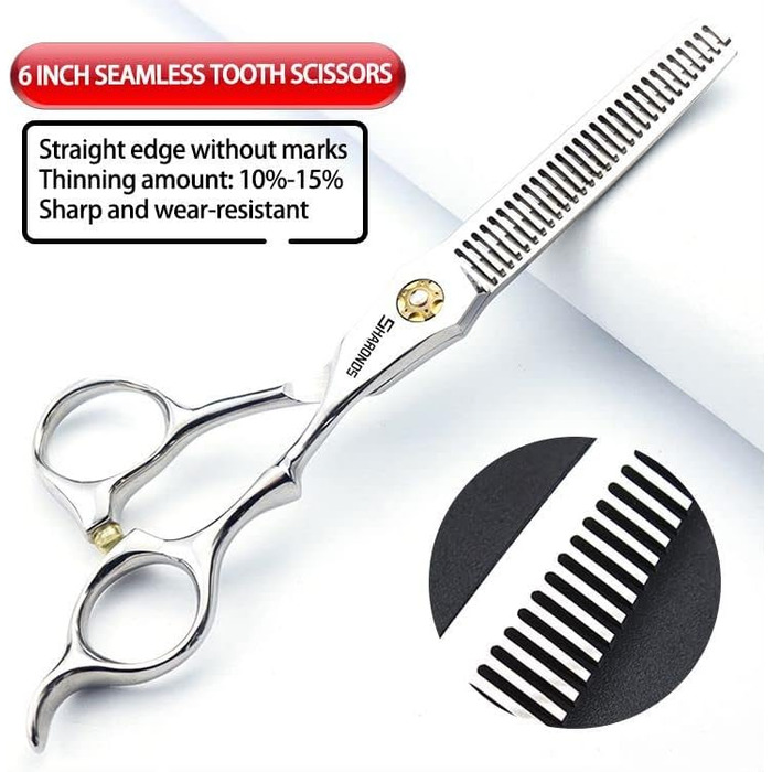 Професійна ножиця для грумінгу собак та котів Fellschere - 6/6.5/7.5 дюймів, нержавіюча сталь (2шт/3шт)