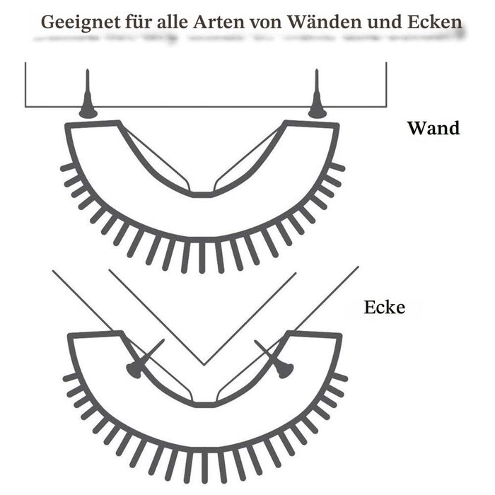М'яка щітка для котів з масажною куточком, самостійний грумінг, 4 шт. (сірий)