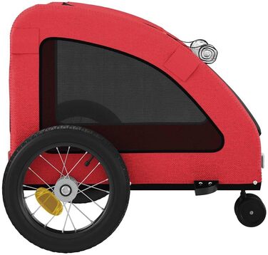 Причіп для велосипеда Oxford для собак та котів, червоний, LH17939