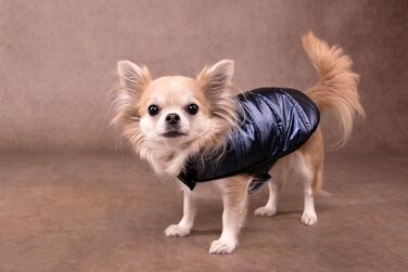 Зимовий теплий накидка для собак - Wasa Dunkelblau, розмір A:20 см, водовідштовхуючий, теплий та зручний