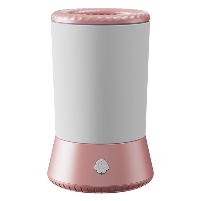 Автоматичний мийка лап для собак | USB-мийка для тварин, аксесуари для догляду за домашніми улюбленцями. Підходить для собак маленьких, середніх та великих порід. Білий, рожевий колір