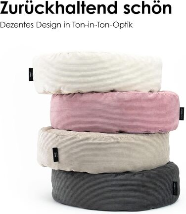 LucyBalu® Квіткове ліжко для котів - м'яке, зручне, миється | Ліжко-гніздо для котів | Сонячне ліжко для котів | Ліжко для котів з корду