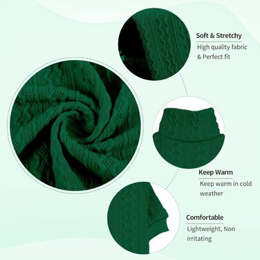 Светр для собак з коміром-горловиною, в'язаний, однотонний, для цуценят, теплий, для собак маленьких та середніх порід (зелений, розмір S/M)