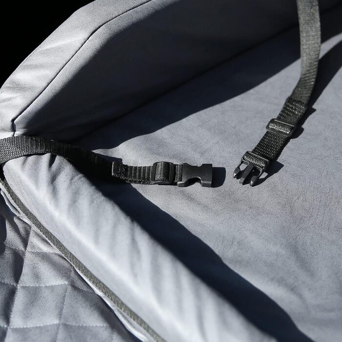 Ваш GEAR Termoli - лежанка для собак 100x70 см, захист для багажника авто, еко-шкіра, миється, преміум якість. Лежанка для собак, корзина для собак, килимок для собак, туристична лежанка.