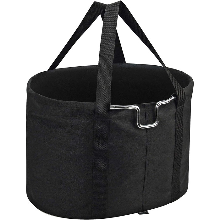 Кошик для велосипеда KlickFix Shopper, чорний, 29 x 38 x 25 см, 0300S Single