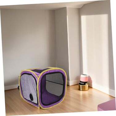 Клітка-переноска для тварин BESPORTBLE 12.5 кг, сітчаста, швидковисихаюча, для котів та маленьких собак, легка та зручна для транспортування