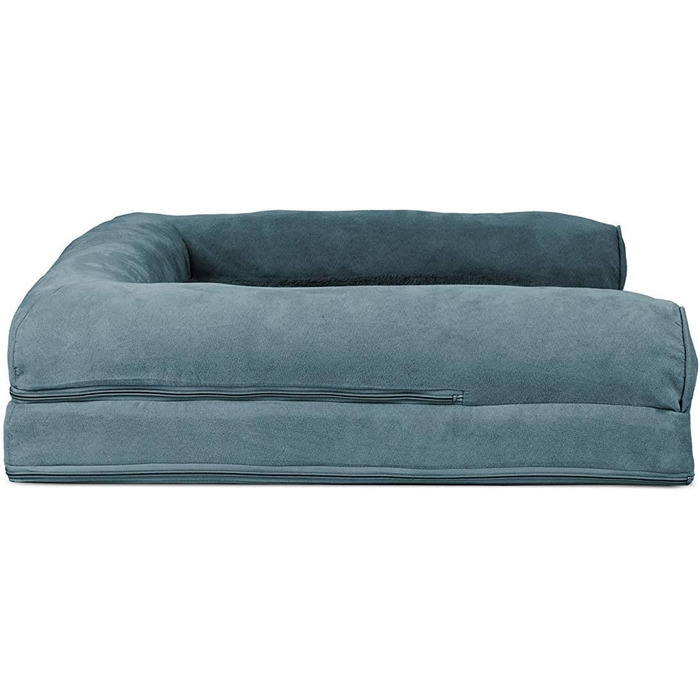 Крісло-ліжко для собак та котів Furhaven з гелевим охолодженням, м'яка піна пам'яті, Deep Pool, 91 x 68 x 16 см