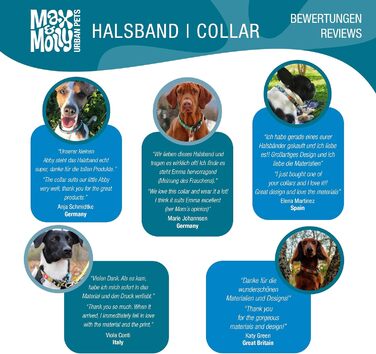 Нашийник для собак Max & Molly Gotcha! з Smart ID: водонепроникний, зручний, з коміксом, ширина 2.5 см