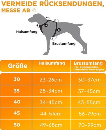 Шлейка для собак - відбиваюча, з м'якою підкладкою, для собак маленьких та великих порід, червона, обхват шиї 40 см (34-45 см), обхват грудей 43-55 см