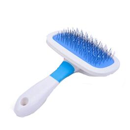 Професійний гребінь для видалення ковтунів у собак та котів. Інструмент для грумінгу та видалення шерсті. Blue