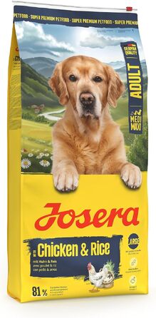 Сухий корм Josera Optiness для дорослих собак великих порід з куркою та рисом, 12.5 кг