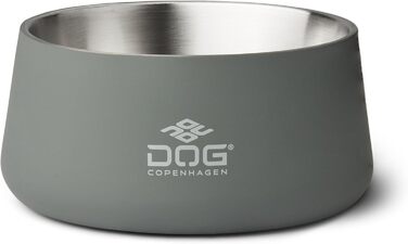 Миска для собак DOG Copenhagen Vega S/M, сіра, пластик