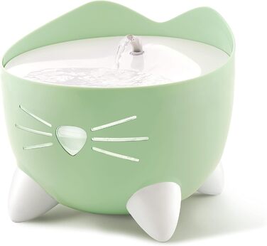 Питний фонтан для котів Catit Pixi, 2,5 л, м'ятний зелений