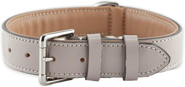 Лідяний нашийник для собак Brute Strength - світло-сірий, розмір L (46-53 см)