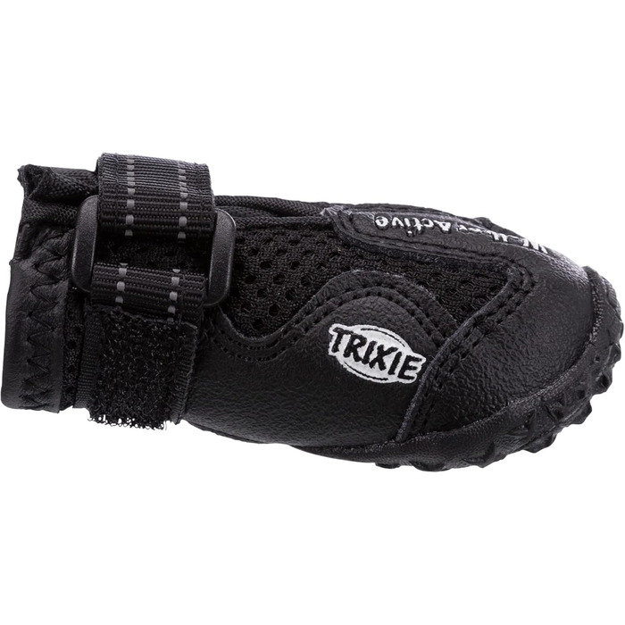 TRIXIE нековзні черевики для собак Walker Active, захист лап, розмір L–XL, 2 шт., чорні