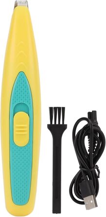 Бездротовий тример для собак та котів з щіткою, тихий, для догляду за домашніми тваринами